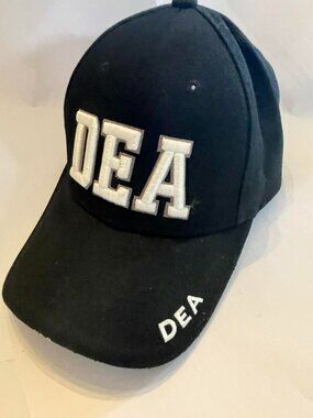 Rapid Dominance DEA Cap Tactical Embroidered Adjustable Black Hat